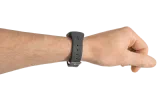 Wrist Band, black, wrist side